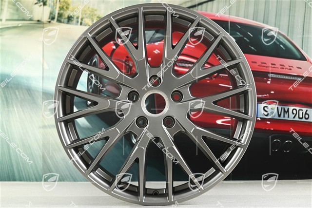 21-inch wheel rim Panamera Exclusive Design, 9,5J x 21 ET71, Turbonite
