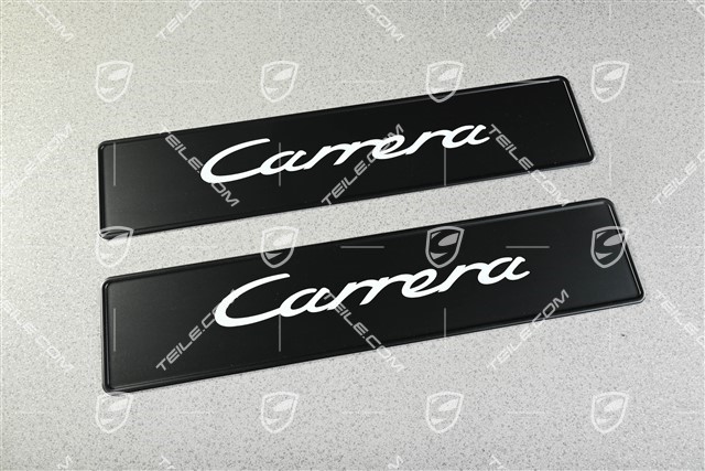 Tablica rejestracyjna Porsche Carrera Tablica rejestracyjna Porsche Carrera