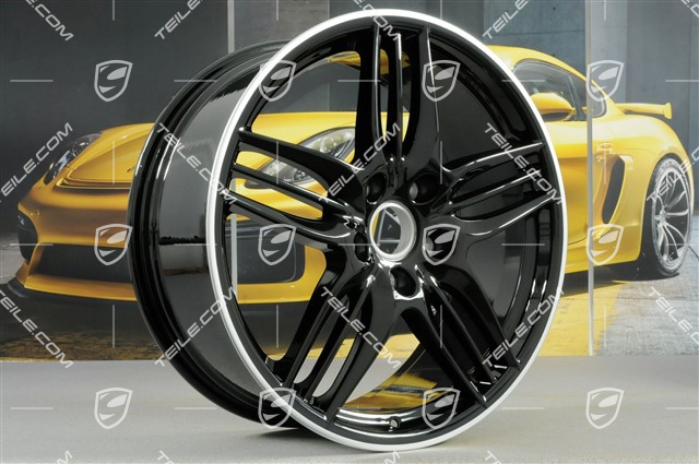20" Felga, Sport Design, 8,5J x 20 ET51, czarny wysoki połysk