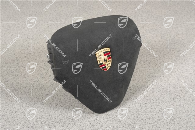 Airbag, 3-Speichen, Alcantara, schwarz