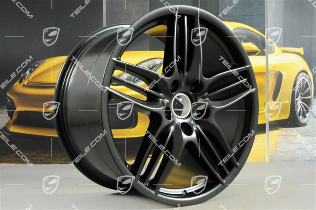 20-inch Sport Design rims set, 8,5J x 20 RT51 + 11J x 20 ET70, black satin-matt
