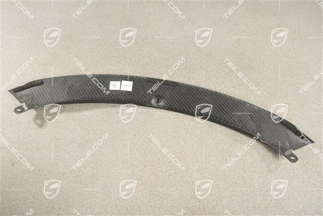 Abdeckung, Stossfängerabdeckung, Carbon/Schwarz