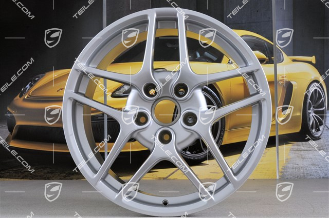 19-inch Carrera S II (Facelift) wheel set, 8J x 19 ET57 + 11J x 19 ET51, for C4 / C4S / Targa4 / Targa4S