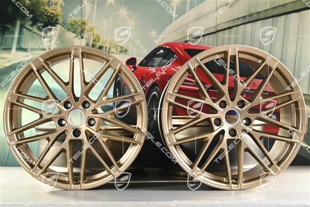 22" Macan RS Spyder Design Felgensatz, 9J x 22 ET29 + 11J x 22 ET47, neodyme