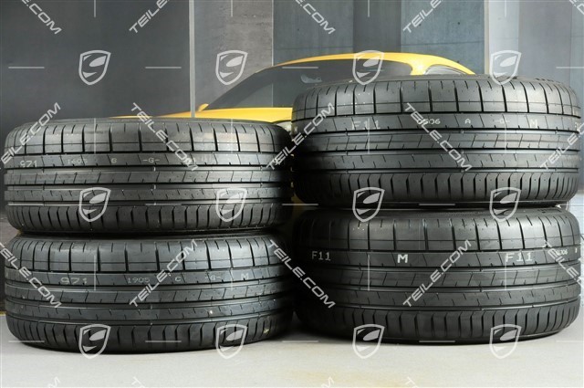 20" Spyder Sommerräder Satz, Felgen 8,5J x 20 ET57 + 10,5J x 20 ET47 + NEUE Pirelli Sommerreifen 235/35 ZR20 + 265/35 ZR20