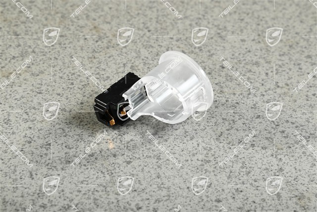 Illuminated socket housing / bezel, 12v socket