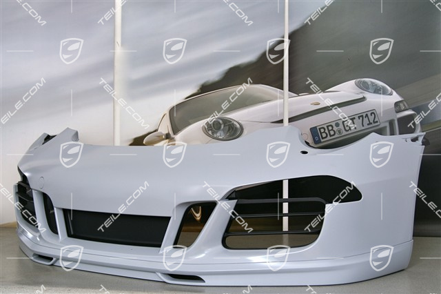 Aero Kit Cup Bugverkleidung (Stoßstange + Frontspoiler + Gitter), mit Löcher für Scheinwerfer Waschanlage / ohne ParkAssistent (PDC)