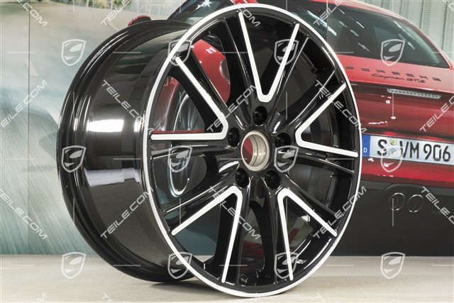 20-inch wheel rim Exclusive Design, 10,5J x 20 ET71, for winter use, black high gloss