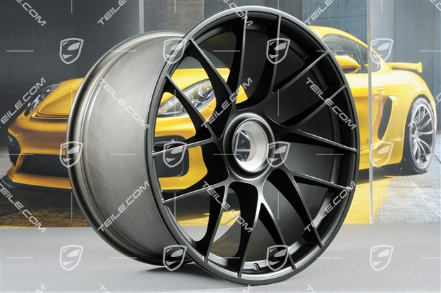 20" Felga Turbo Sport III, centralne mocowanie, 12J x 20 ET63, czarny satynowy półmat