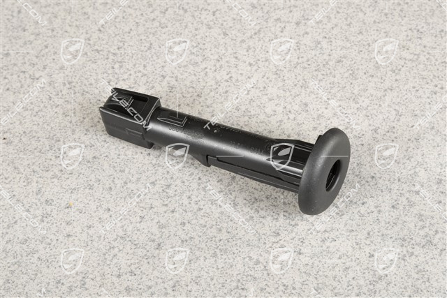 Guide sleeve for Headrest / restraint, Titan black, L