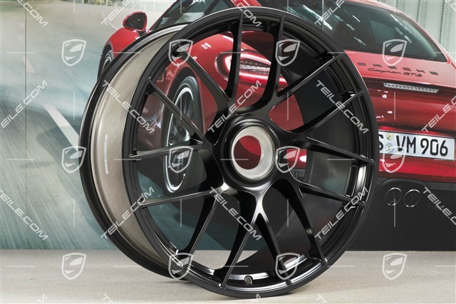 20-inch wheel rim set Turbo Sport III, central lock, 9J x 20 ET51 + 12J x 20 ET63, black high gloss