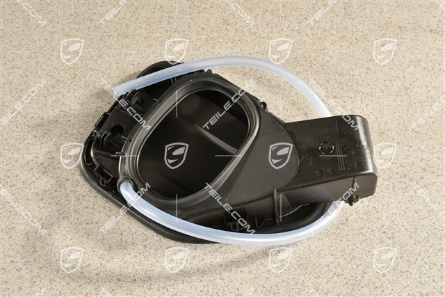 Filler flap module w/o Charging socket, manual, L