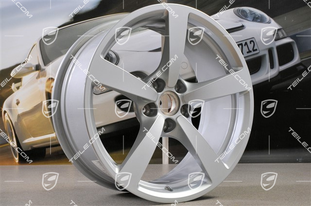18-inch wheel rim set Macan, 8J x 18 ET21 + 9J x 18 ET21