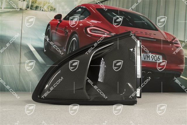 GT4RS, Weissach Package, side window air inlet, carbon gloss, L