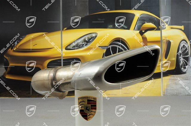 Tail pipe, V8 4.8L 280KW, standard, L Tail pipe, V8 4.8L 280KW, standard, L