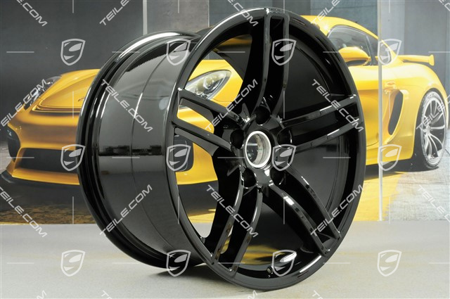 19" Felga Carrera, 11J x 19 ET48, czarny wysoki połysk