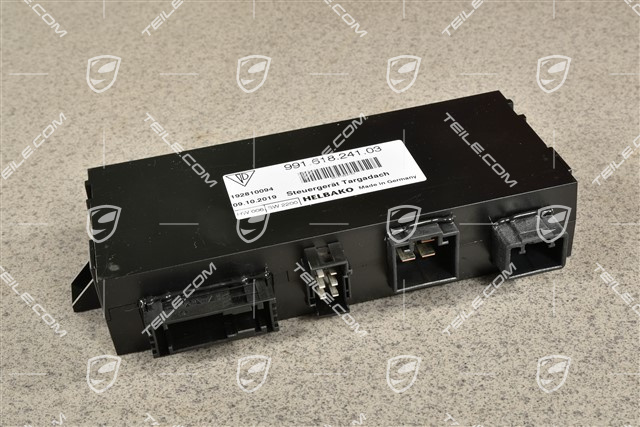 Targa, Sterownik dachu