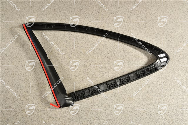 Sport Turismo, Zierleiste, Seitenscheibe, hinten, Schwarzmatt, R