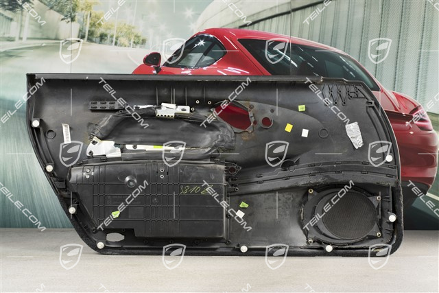 Türverkleidung, Kunstleder, mit Airbagblende, Klangpaket, Schwarz, R