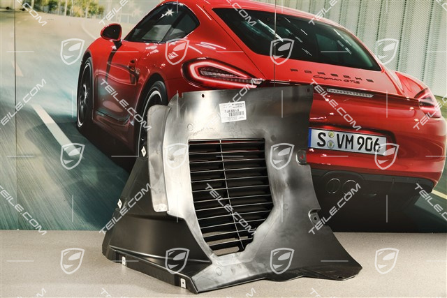 Front wheel-well liner, front part, V8, L