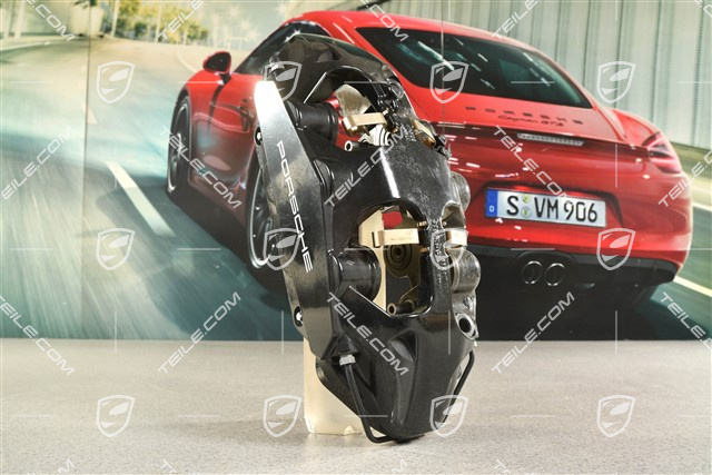 Zacisk hamulcowy przedni, Turbo / TurboS, PCCB, czarny, L