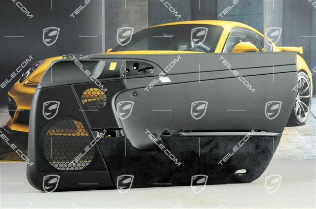 Türverkleidung, Coupé/Targa/Cabrio, ASK Klangpaket, Leder, Schwarz, R Türverkleidung, Coupé/Targa/Cabrio, ASK Klangpaket, Leder, Schwarz, R