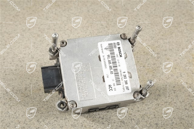 Control unit, Distance sensor