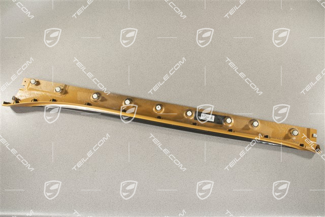 Schwellerblende, Turbo S Exclusive Series, CARBON, Goldgelb metallic, R
