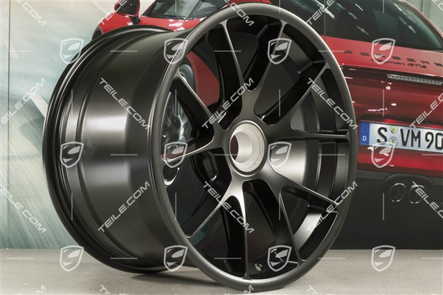 18-inch wheel, GT3 CUP, 12J x 18 ET53, black satin mat