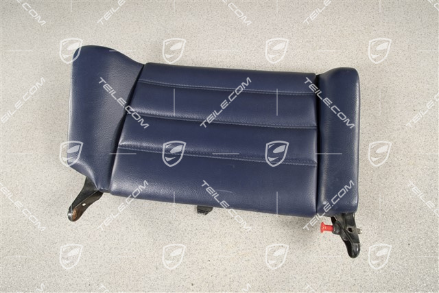 Back seat backrest, Cabrio, Leatherette, Cobalt blue, R