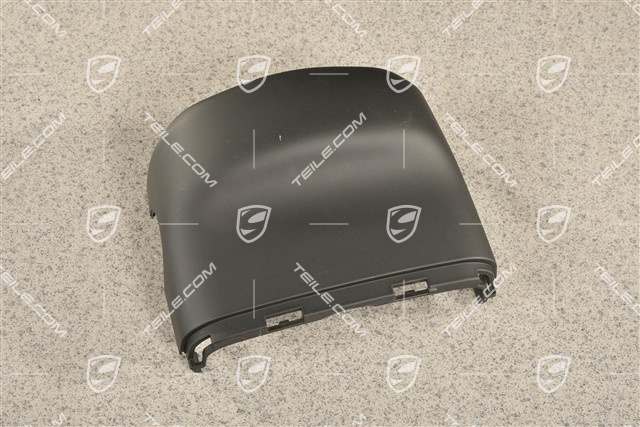 Steering column housing, upper, Black