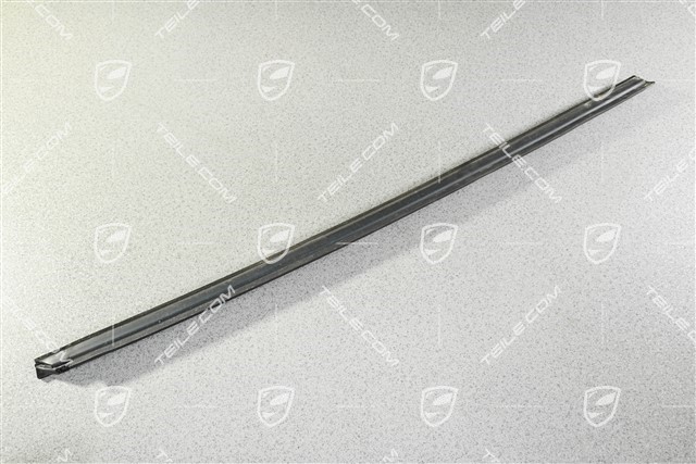 Rear door moulding, High Gloss Black, L
