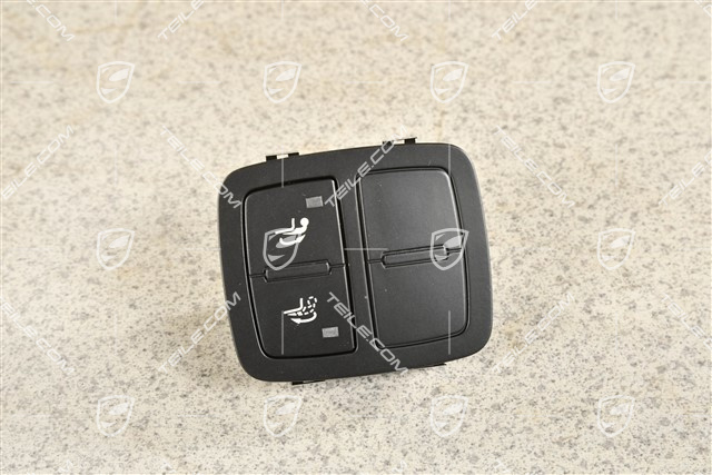 Tow hitch switch, Black matte