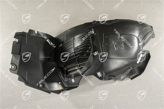 Spyder, Front wheel housing liner, front part with grille, R