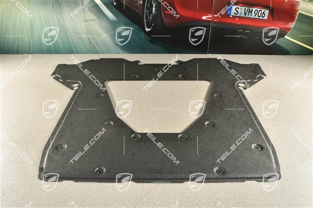Abdeckung, Unterboden, vorne, Targa / Cabrio