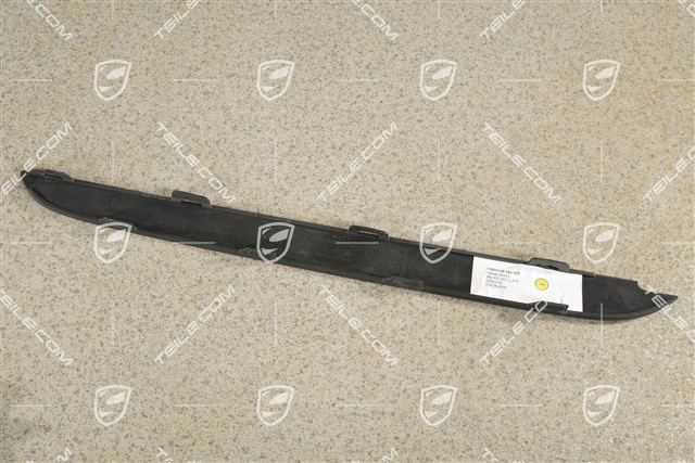 Trim, lateral, Black matte, L