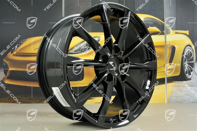 19" Felga Boxster S, 8J x 19 ET57, czarny połysk