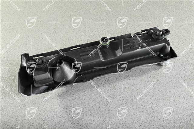 Breather housing, Silver, Cyl. 5-8