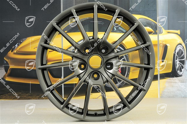 20" felga Panamera Sport, 9,5J x 20 ET65, platinum satynowy półmat