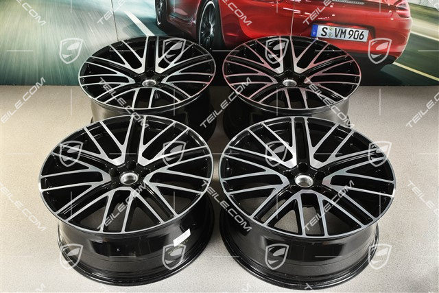 21-inch "911 Turbo 5 Design", alloy wheels set, 9,5J x 21 ET27 + 10J x 21 ET19