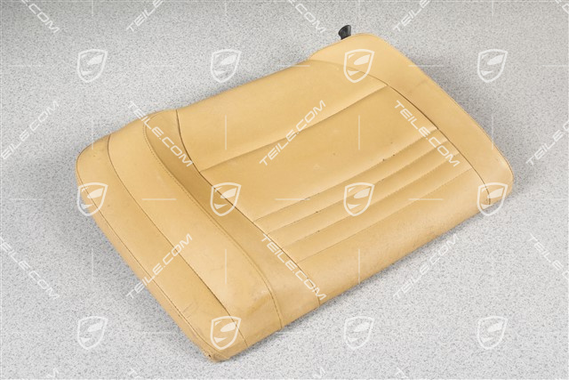 Notsitzrückenlehne / Rücksitz / Rückenlehne, Hinten, Kunstleder, Savannabeige, Coupe, L