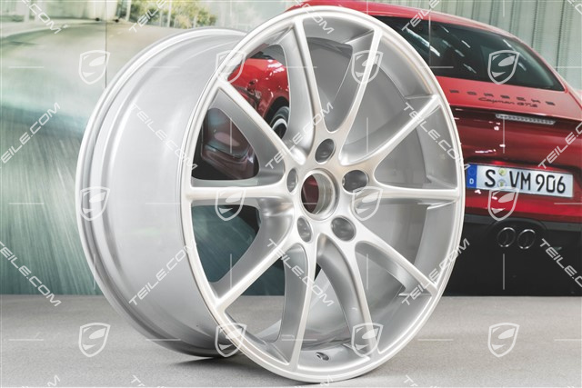 20-inch Cayenne COUPE Design wheel rim set, 10,5J x 20 ET55 + 9J x 20 ET50