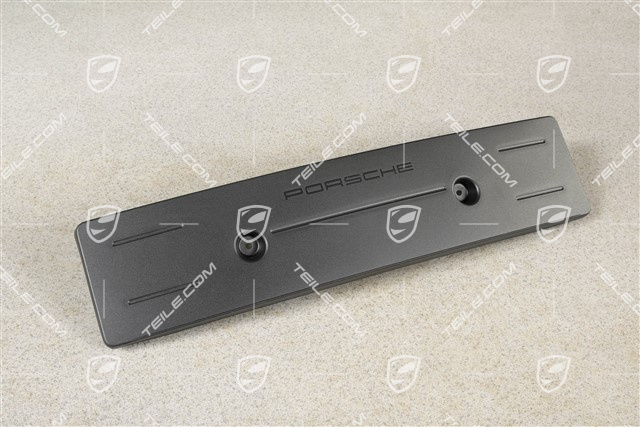 Front bumper number / Licence plate support, Spyder