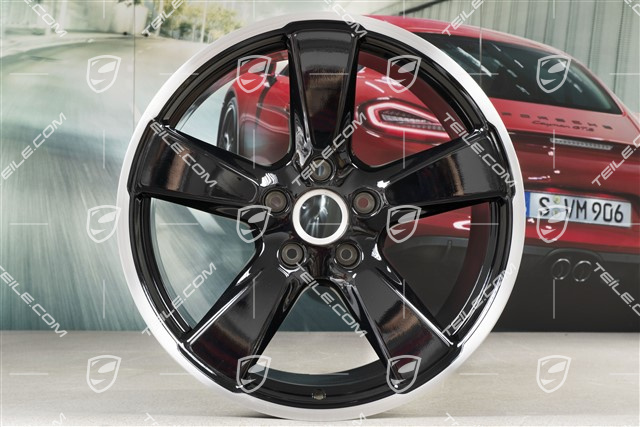 20-inch wheel, Sport Classic, 11,5J x 20 ET63, black high gloss
