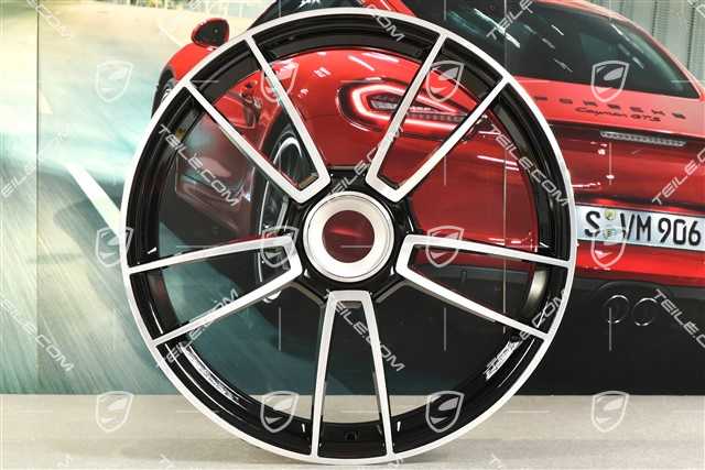 20" Felga Turbo S, 8,5J x 20 ET40 czarny wysoki połysk