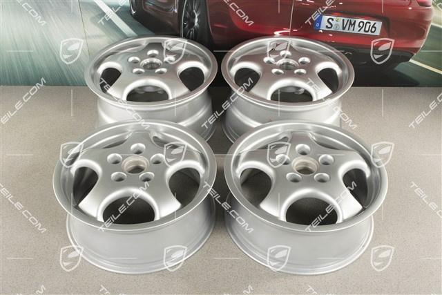 17-inch CUP I wheel set, 7J x 17 ET55 + 9J x 17 ET55