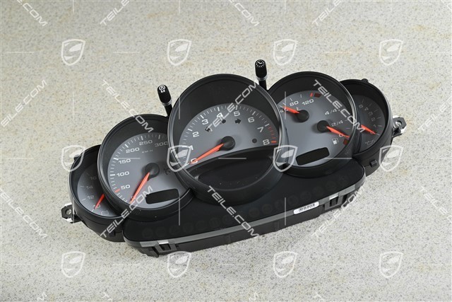 Kombiinstrument / Tacho, 6-Gang Schaltgetriebe, Rallyeschwarz