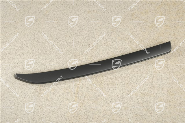 Lamelka / blenda kratki zderzaka, środkowa, czarny mat, Sport Design Package, R