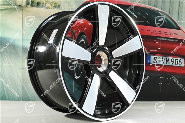 20" Sport Classic Felge,  9J x 20 ET44, schwarz hochglanz