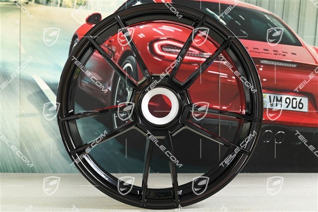 20" Felga Turbo S 9J x 20 ET41, czarny wysoki połysk